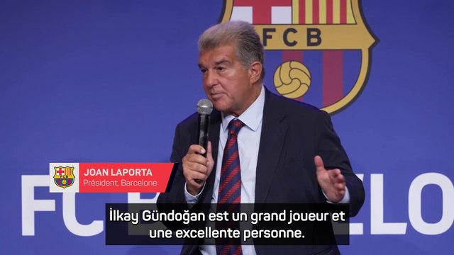 Laporta : “Le départ de Gündoğan est une décision sportive”