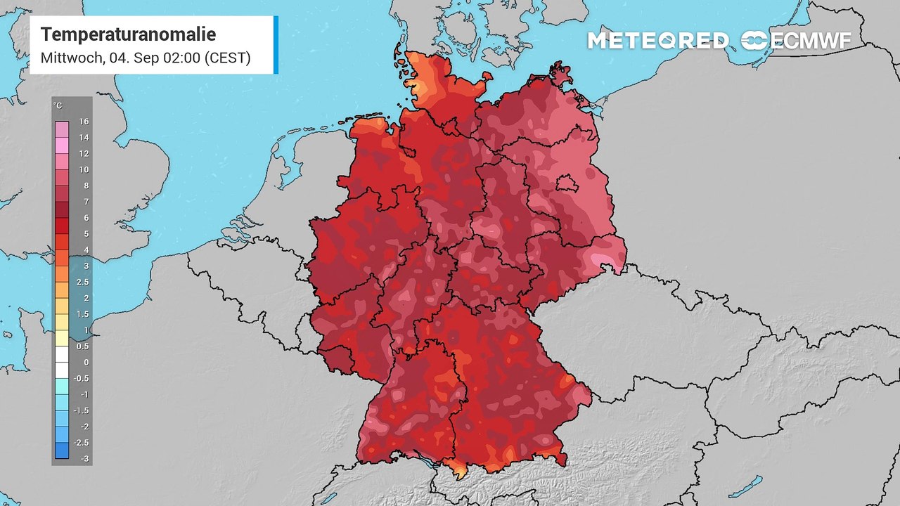 Extreme Temperaturanomalien in Deutschland: Mega-Hitze im Osten unseres Landes