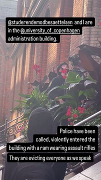 Danemark: La militante Greta Thunberg interpellée par la police à Copenhague alors qu'elle bloquait pour interdire sa coopération avec Israël