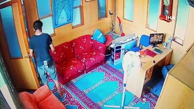Yardım paralarına gözünü dikti! Cami görevlisi rolüne girip hırsızlık yaptı