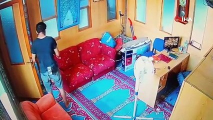 Yardım paralarına gözünü dikti! Cami görevlisi rolüne girip hırsızlık yaptı