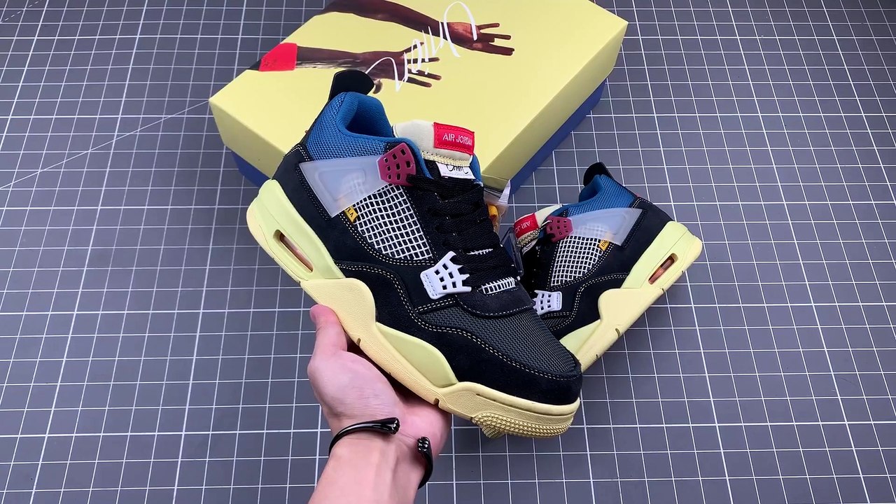 Union LA x Air Jordan 4 Retro "Off Noir"