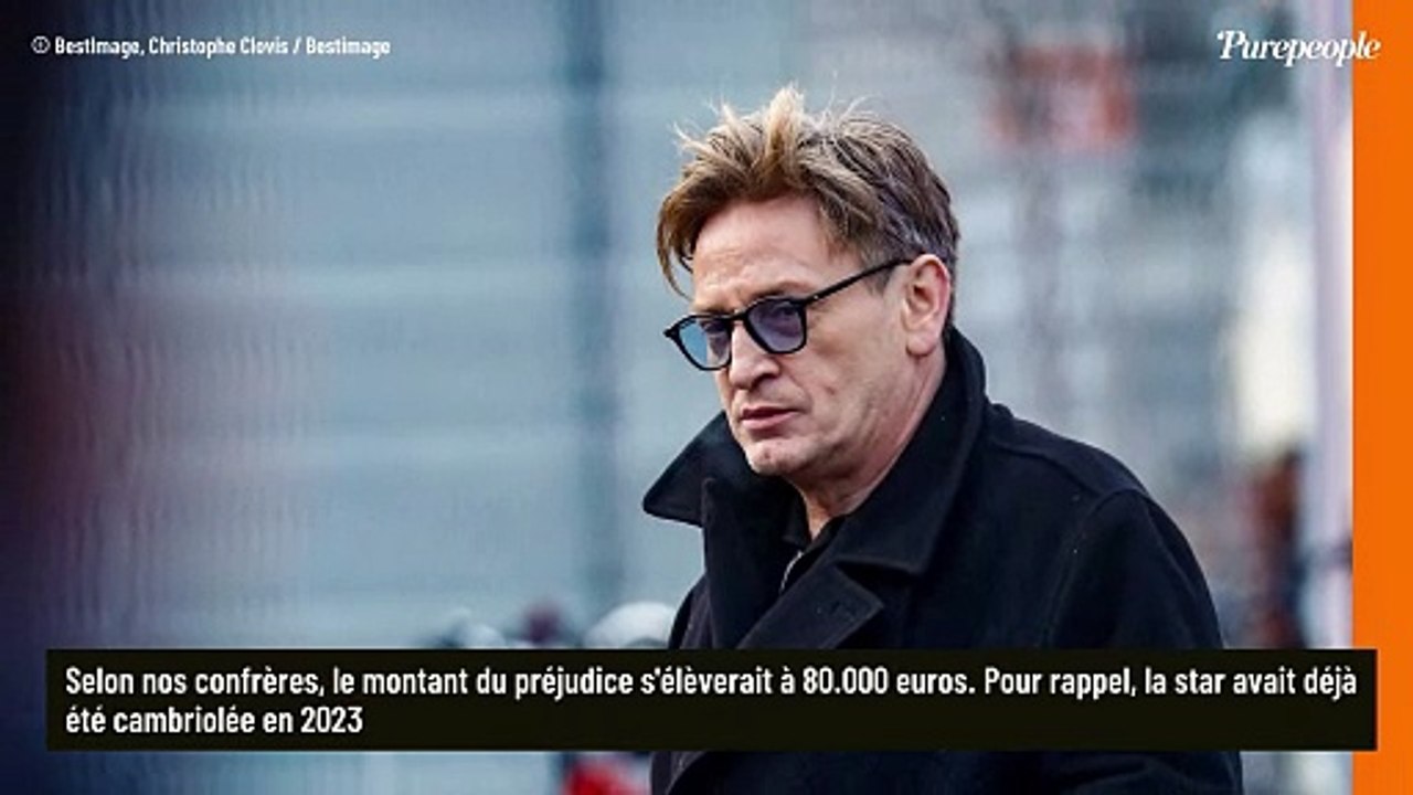 Benoît Magimel cambriolé, trois objets emblématiques et chers à son coeur ont été dérobés