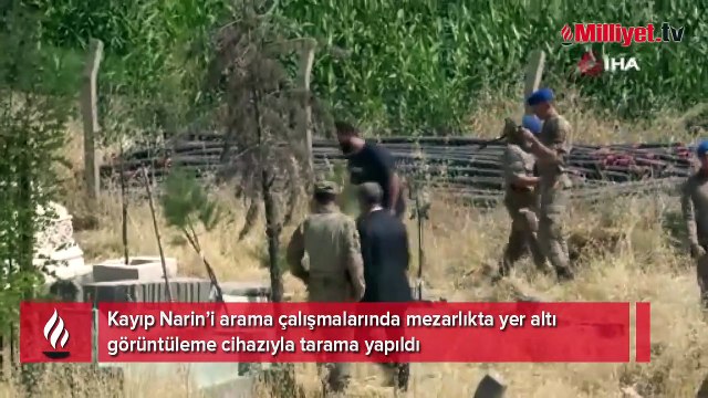 Kayıp Narin olayında yeni gelişme! Mezarlıkta tarama yapıldı