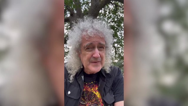 Watch: Queen’s Brian May reveals he has suffered a stroke in video message to fans