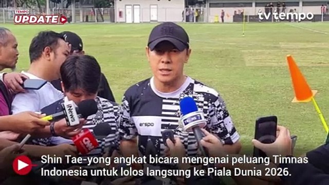 Shin Tae-yong Sebut Peluang Timnas Indonesia Lolos ke Piala Dunia 2026 Hanya 30 Persen