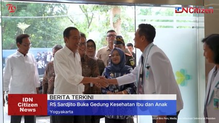 Gedung Pelayanan Kesehatan Ibu dan Anak RS Sardjito Resmi Dibuka