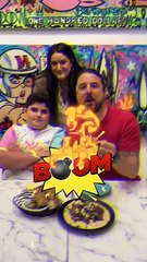 Rock  Paper  Scissors ✂️ ‼️ #food #challenge #father #son #family #fun #boom