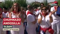 De fiesta a Andosilla: chupinazo, procesión y misa en directo en Navarra Televisión