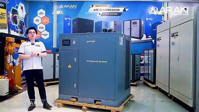 REVIEW PENGERING UDARA KOMPRESOR ARAKI REFRIGERATED AIR DRYER FK-43.5ACS