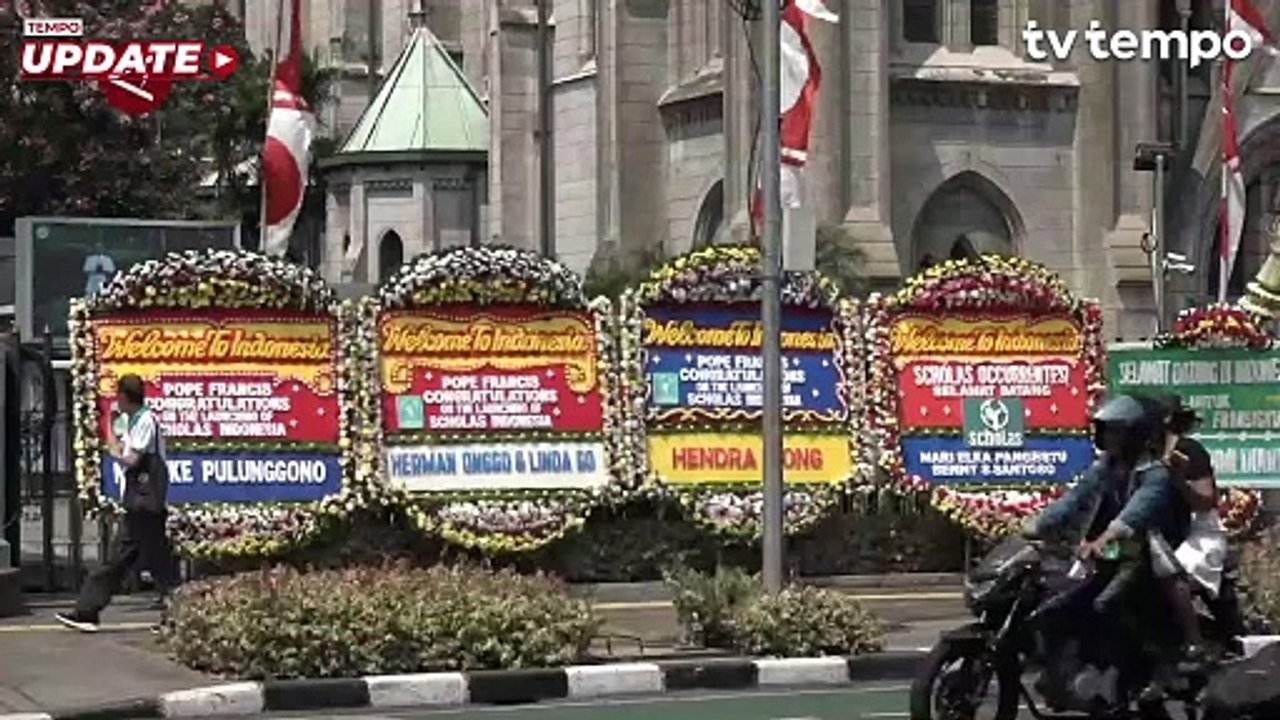 Begini Suasana Gereja Katedral Jelang Kunjungan Paus Fransiskus