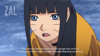 Himawari awakens Kurama