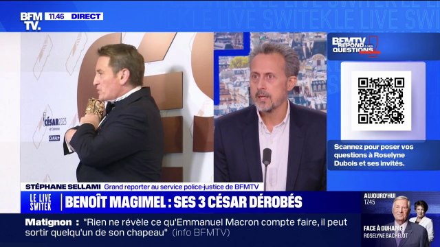 Que sait-on du vol des trois Césars de l'acteur Benoît Magimel ? BFMTV répond à vos questions