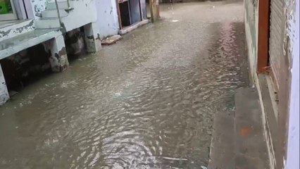 अलवर के कोटकासिम में आज बारिश से लोगों को मिली राहत