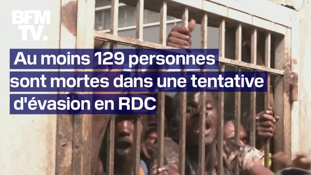 Au moins 129 personnes sont mortes lors d'une tentative d'évasion dans une prison en République démocratique du Congo