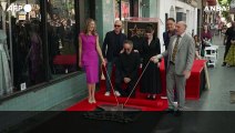 Tim Burton riceve la stella sulla Hollywood Walk of Fame