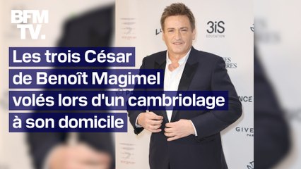 Les trois César de Benoît Magimel volés lors d’un cambriolage à son domicile