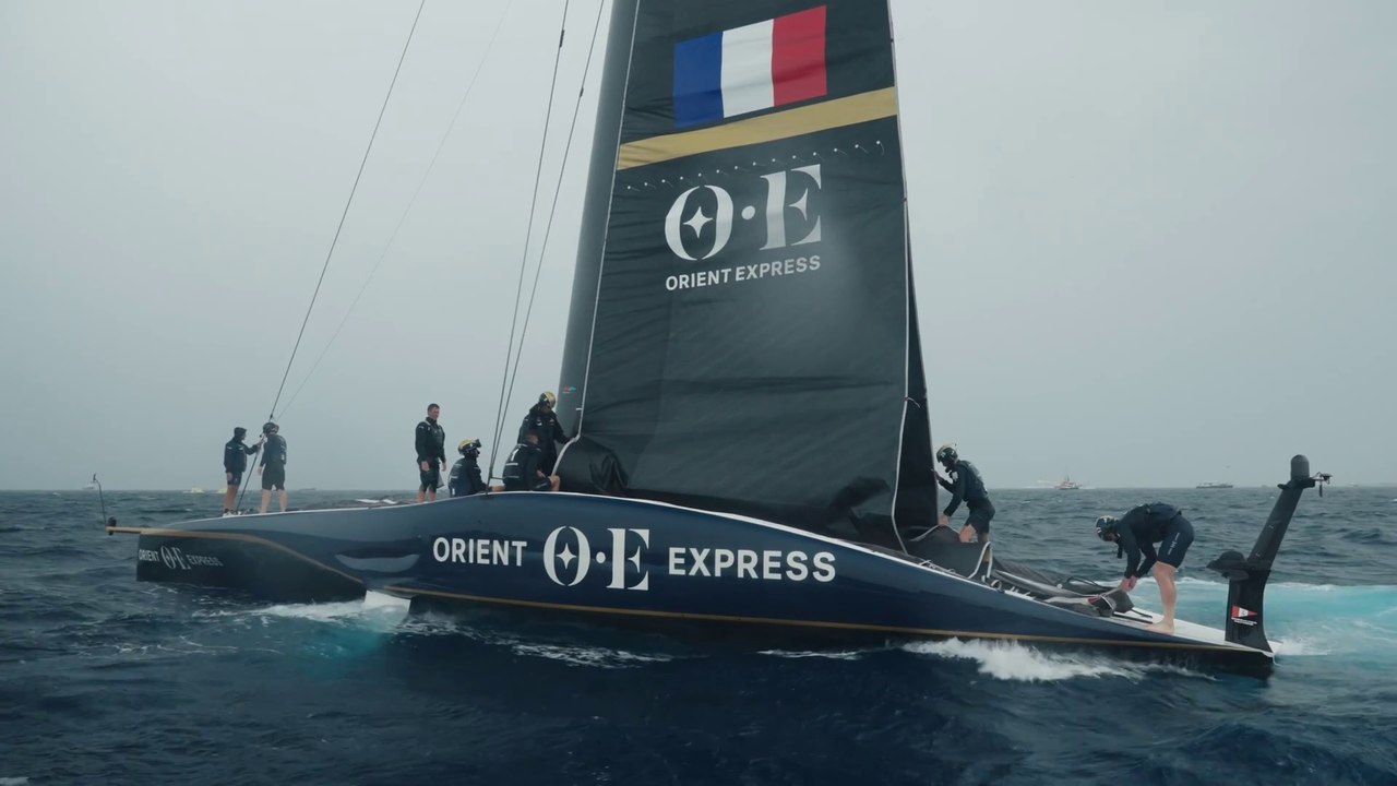 Orient Express Racing Team 2024 / Résumé de la 5e journée de la Louis Vuitton Cup  America's Cup