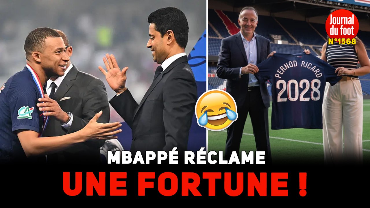 MBAPPÉ réclame une petite FORTUNE au PSG ! Sponsor du PSG, l'OM BOYCOTTE RICARD : la chanson culte !