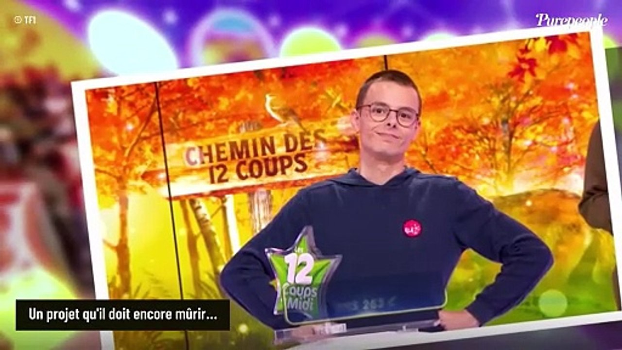 Millionnaire et pourtant... Après les 12 Coups de midi, l'avenir d'Emilien déjà tout tracé et il n'est pas question de ne rien faire !