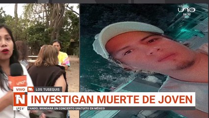 scz um investigan la muerte de joven