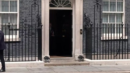 PM leaves No 10 for first PMQs of session