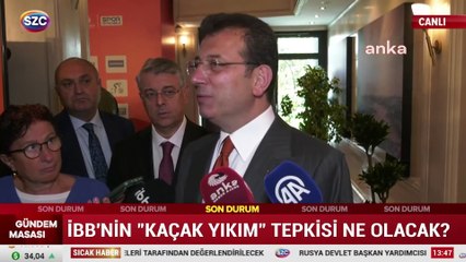 İmamoğlu: Kendilerini aklamaya çalışıyorlar