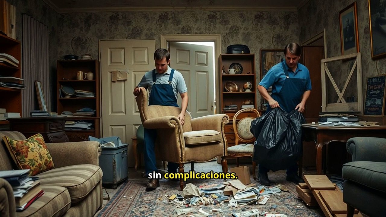 Trabajos de vaciado de pisos en Sant Vicenç dels Horts con EcoServicios #vaciado #pisos #santvicençdelshorts