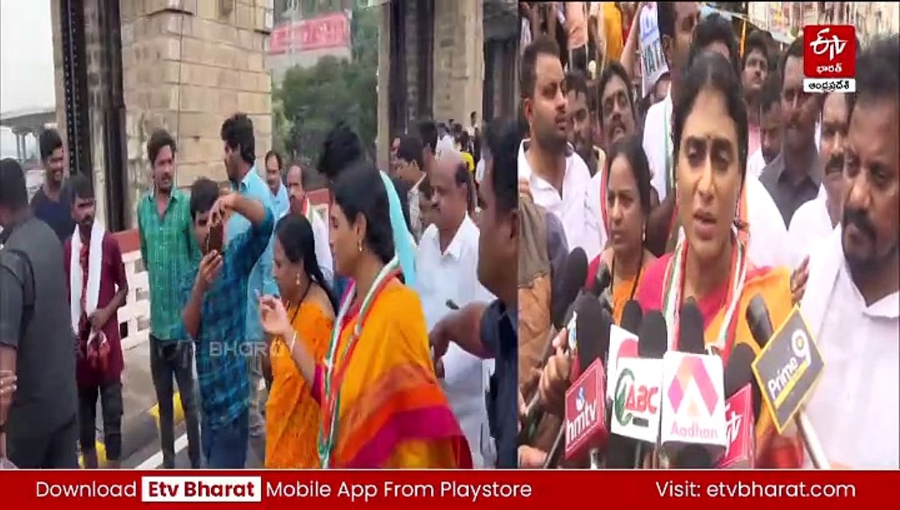 బ్లేమ్​ గేమ్​ వద్దు- ఇది జాతీయ విపత్తు: షర్మిల