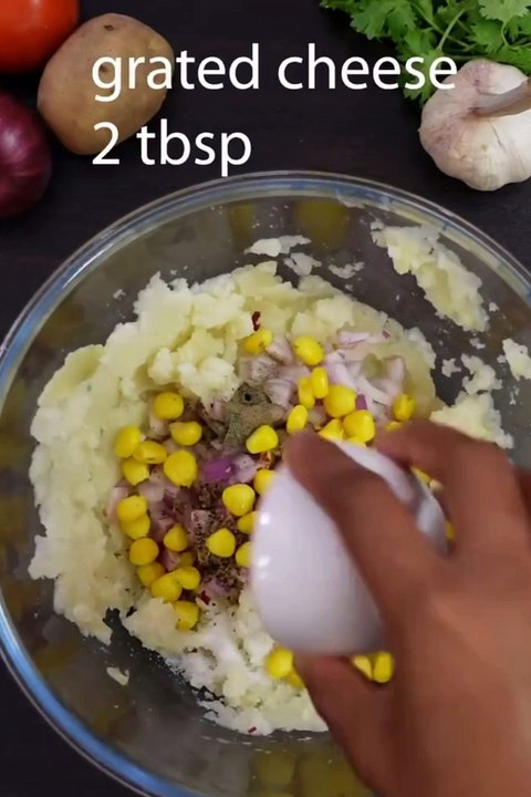  Crispy Potato Cheese Balls Recipe!  Irresistibly Cheesy Snack You’ll Love #CheeseLovers #Recipe