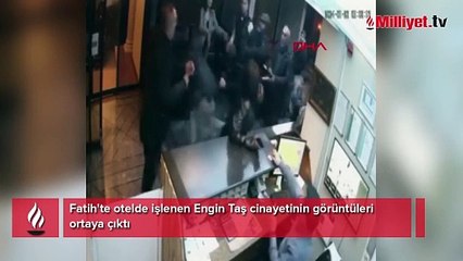 Otelde işlenen cinayetin görüntüleri ortaya çıktı
