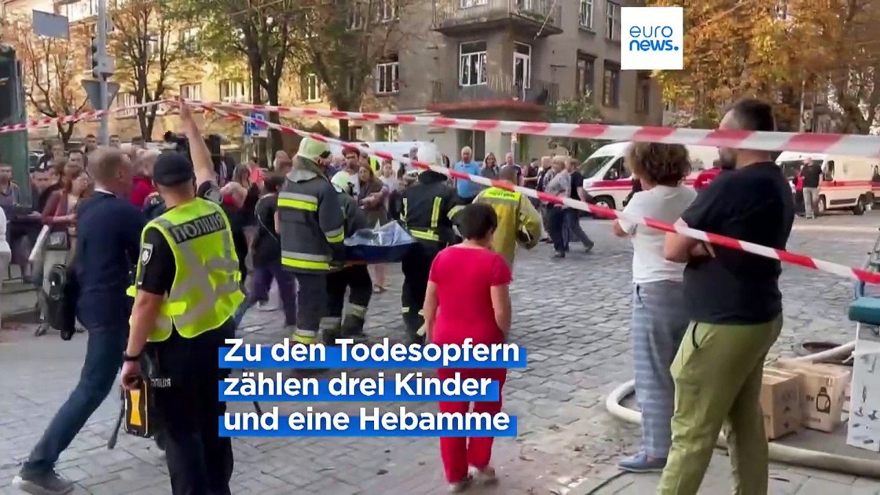 Russischer Angriff auf Lwiw: Mindestens sieben Tote und 35 Verletzte