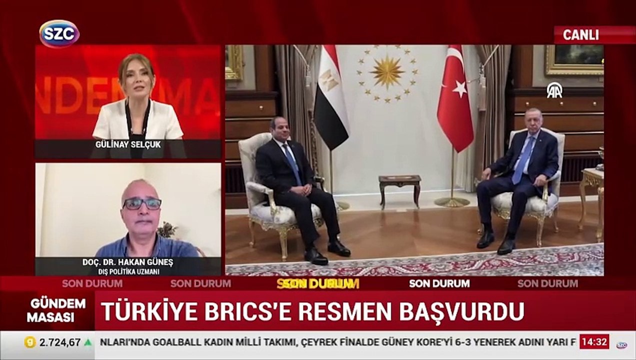 Erdoğan, Sisi görüşmesinden ilk görüntüler