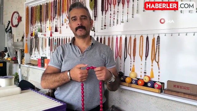 Tespih Üretimi Yapan Esnaf: Kehribar Tespihlerine İlgi Yoğun