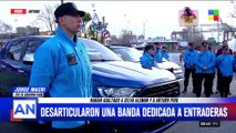 Desarticularon una banda dedicada a entraderas: secuestraron 50 celulares y 11 autos