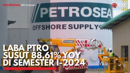 Laba PTRO Susut 88,61% YoY di Semester I-2024