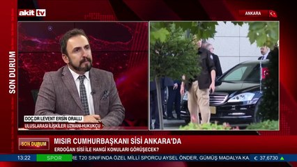 Mısır Cumhurbaşkanı Sisi Ankara'da