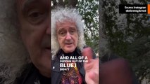 Queenin kitaristi Brian May paljastaa kärsineensä aivohalvauksen ja menettäneensä hallinnan kädestään