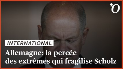 Allemagne: la percée des extrêmes qui fragilise Olaf Scholz
