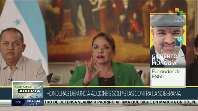 Pdta. Xiomara Castro repudia acciones golpistas