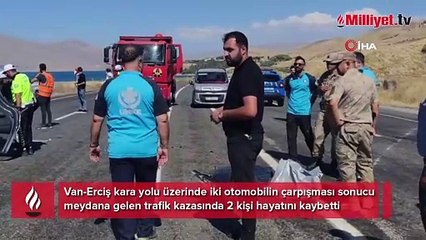 Van'da feci kaza! 2 kişi öldü, 4 kişi yaralandı