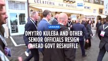 Ukraine's Foreign Minister Dmytro Kuleba resigns ahead of expected government reshuffle