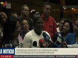 Consejo Municipal de Caracas recibe propuesta de ordenanza sobre actividades de la economía popular