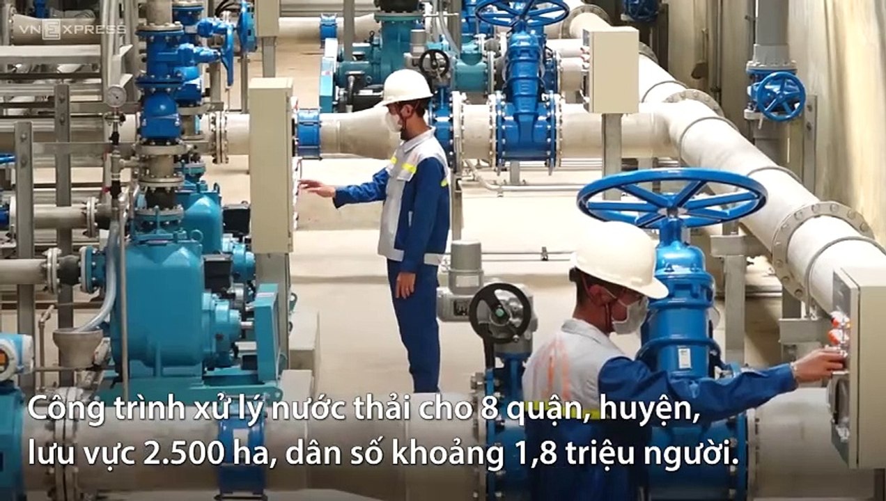 Nhà máy xử lý nước thải lớn nhất TP HCM hoạt động thế nào