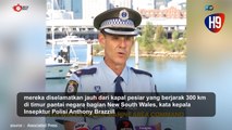 Detik-detik Penyelamatan Yacht yang Alami Kerusakan di Pantai Australia