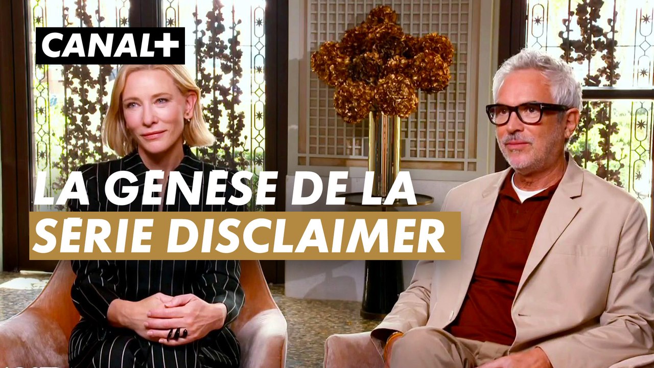Cate Blanchett et Alfonso Cuarón parlent de la série Disclaimer d'Apple TV+ bientôt sur CANAL+