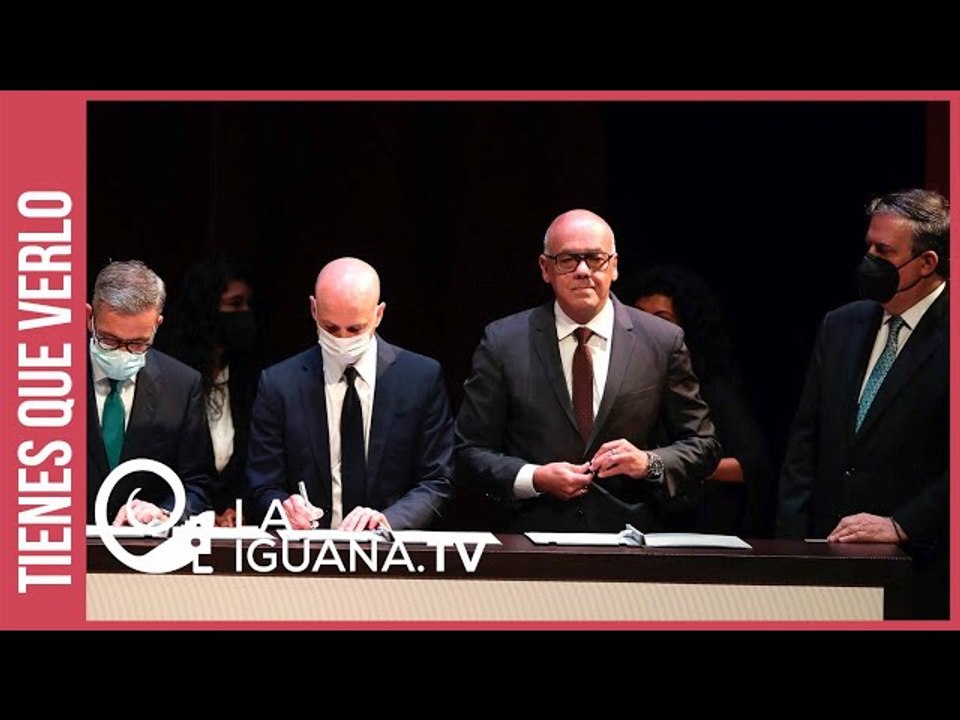 "Logramos dirimir las controversias de los venezolanos, entre venezolanos": J. Rodríguez en México