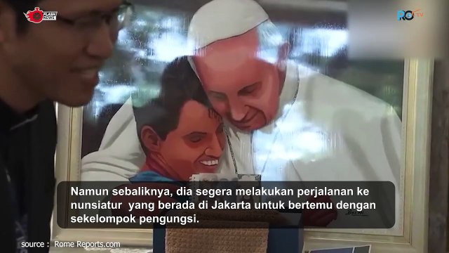 TERHARU!! INI ALASAN PAUS FRANSISKUS NGINAP DI NUNSIATUR APOSTOLIK INDONESIA