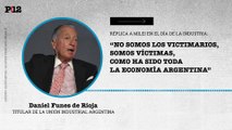 Funes de Rioja le contestó a Milei por sus dichos en el Día de la Industria: “no somos los victimarios, somos víctimas, como ha sido toda la economía argentina”