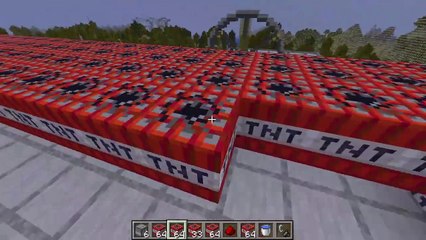 #MINECRAFT   СНЕСЛИ МНОГОЭТАЖКУ  ОЧЕНЬ БОЛЬШОЙ БАДА-БУМ!!! @cherseroff5160 @cherseroff